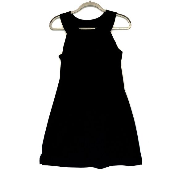 Athleta Dresses & Skirts - Athleta Womens Dress Size Small Black Dress Sleeveless Built in Bra